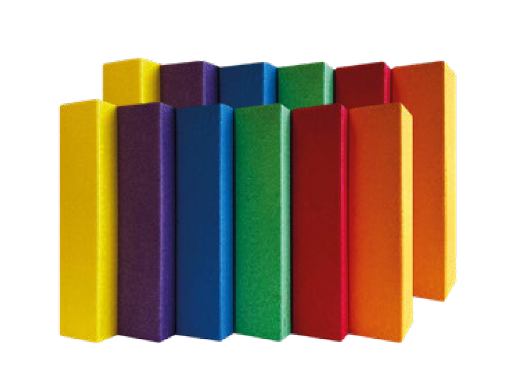 Mega Blocks Regenbogen Set 12-teilig