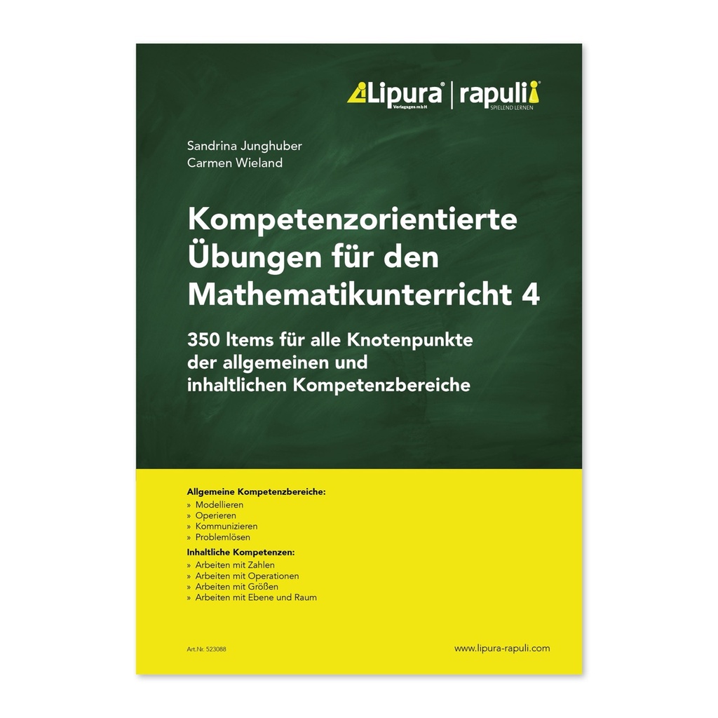 Kompetenzorientierte Übungen für den Mathematikunterricht 4