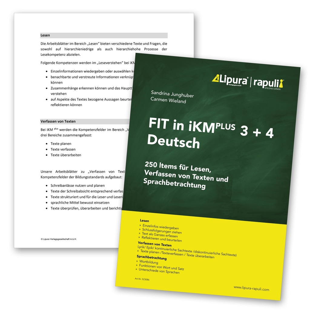 Fit für die IKM - Deutsch 3+4