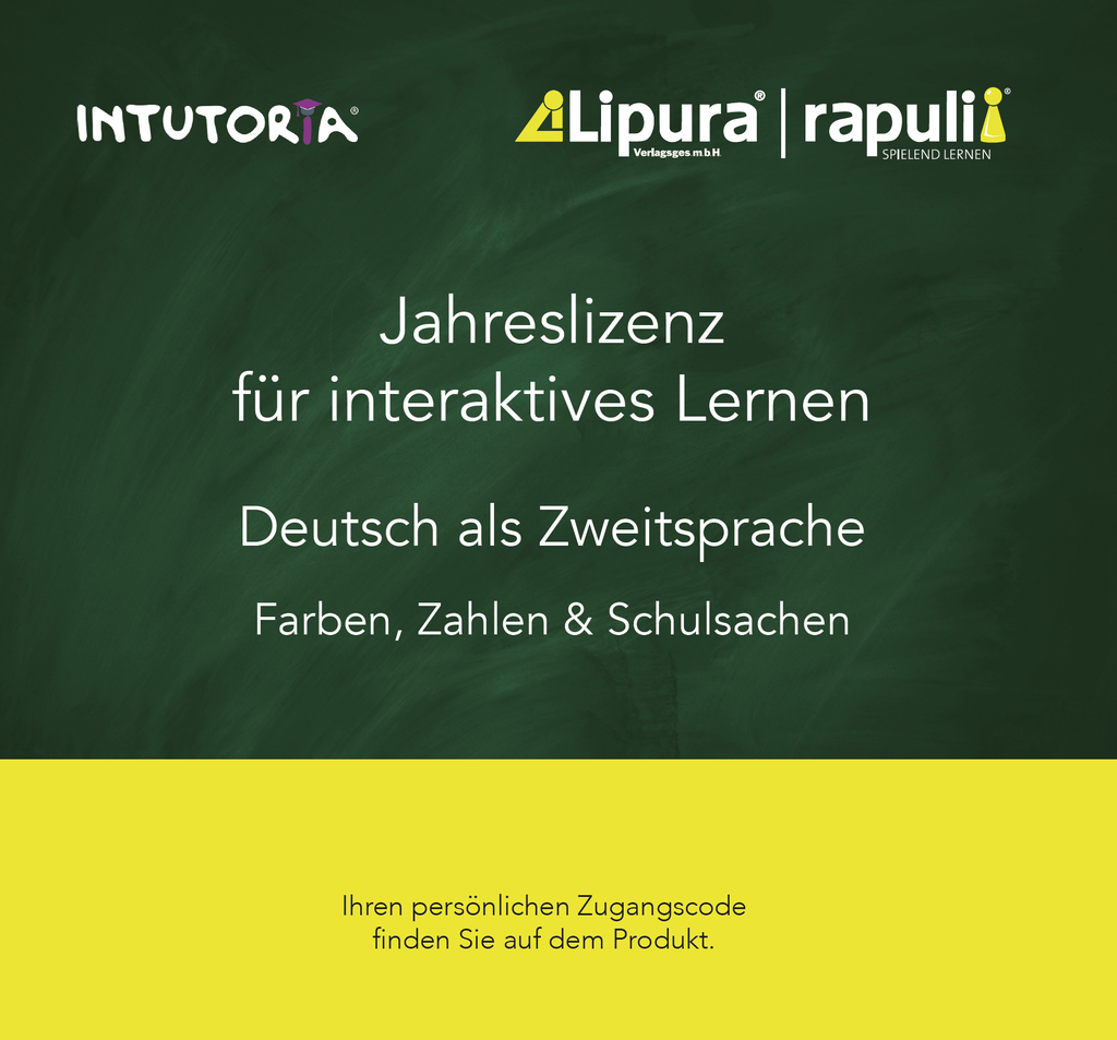 DAZ - Farben, Zahlen & Schulsachen - Jahreslizenz