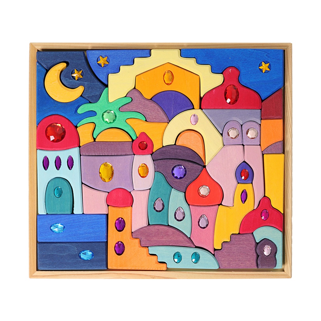 Glitzermandala - Morgenland