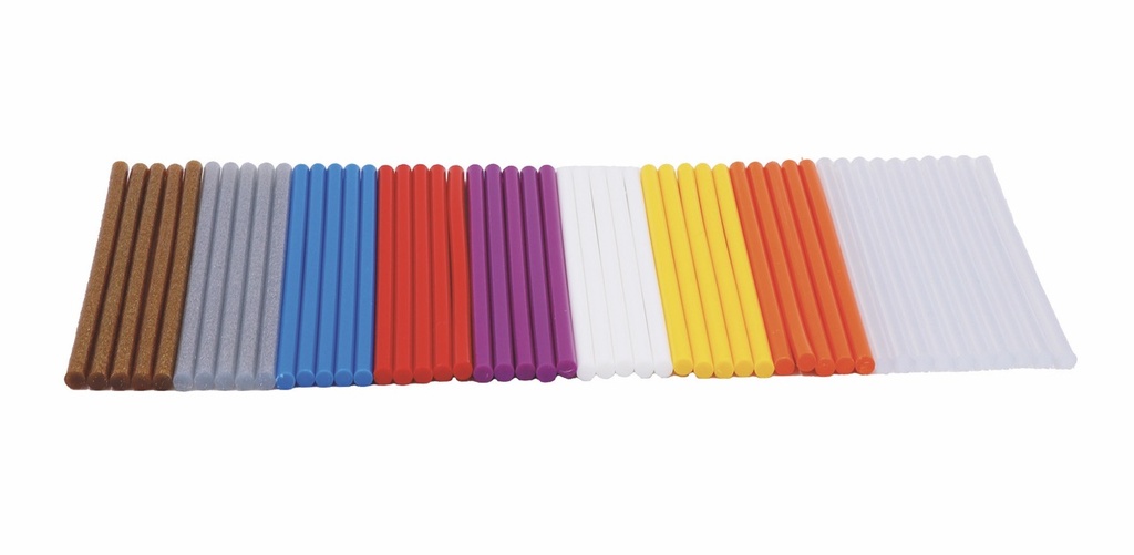 Bunte Gluesticks - für Heißklebepistole klein