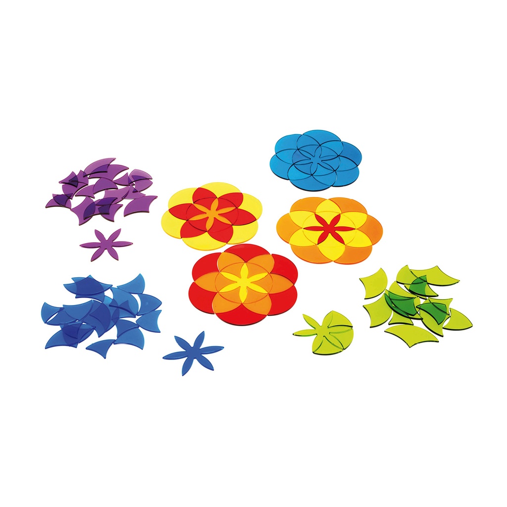 Acryl Formen Mandala Blumen