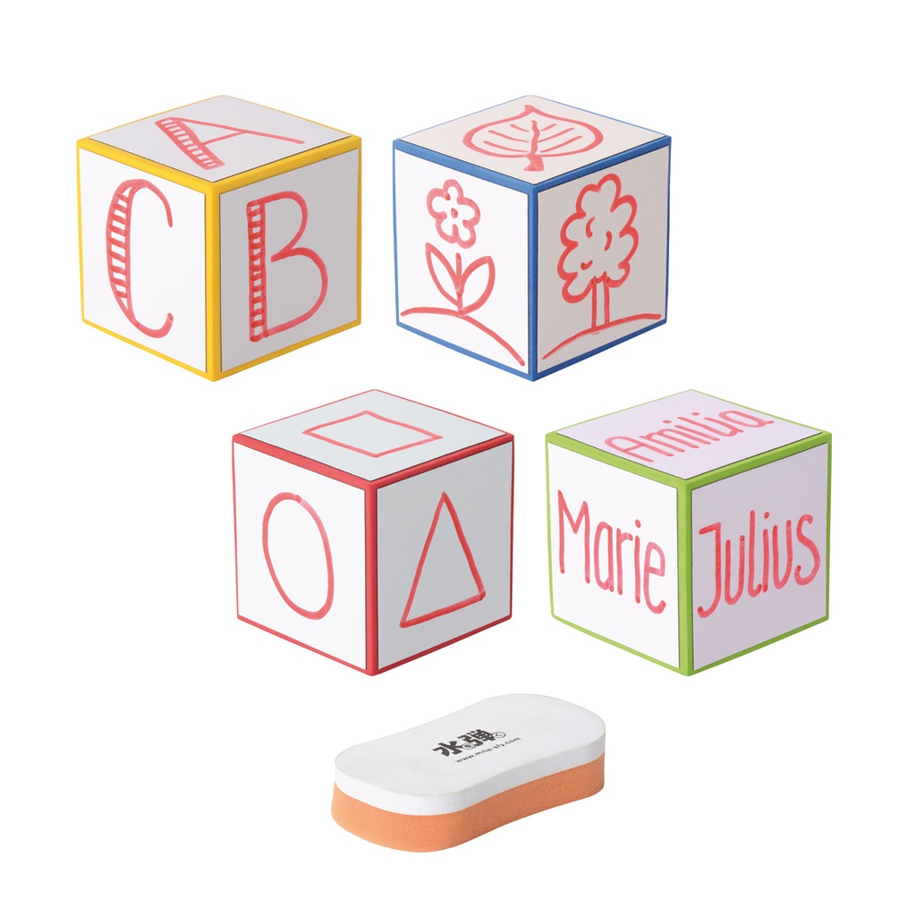 Löschwürfel 4er Set