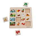 Holz Sortierpuzzle - Lebensräume