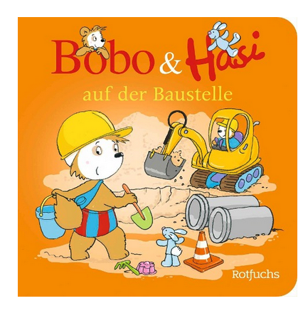 Bobo & Hasi auf der Baustelle