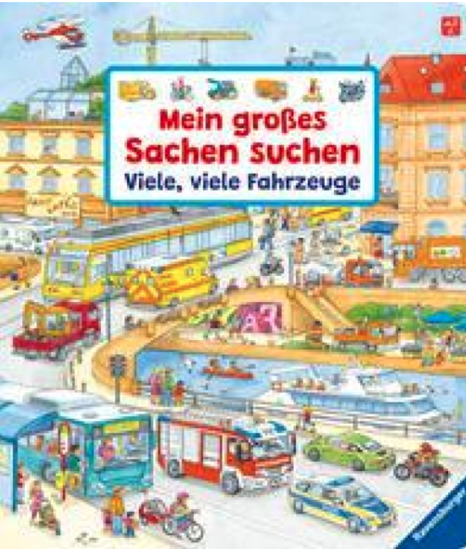 Mein großes Sachen suchen: Viele, viele Fahrzeuge