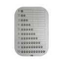 Zahlenplatte groß 1-10-Platte