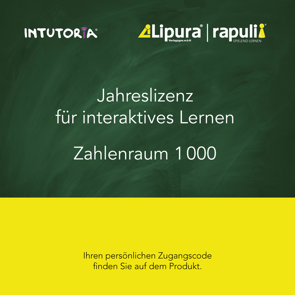 Zahlenraum 1 000 - Jahreslizenz
