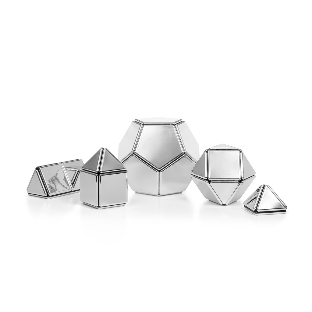 Polydron Spiegel-Magnet Formen