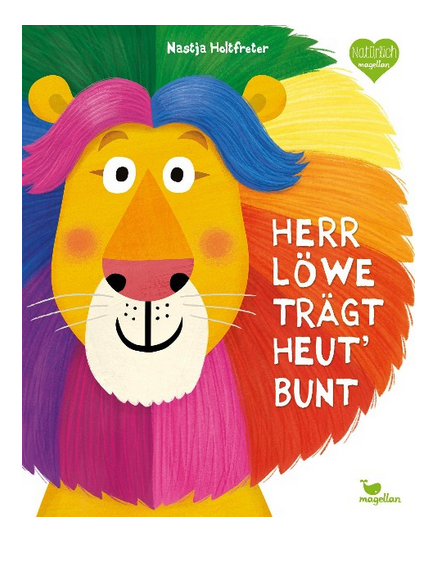 Herr Löwe trägt heut' bunt