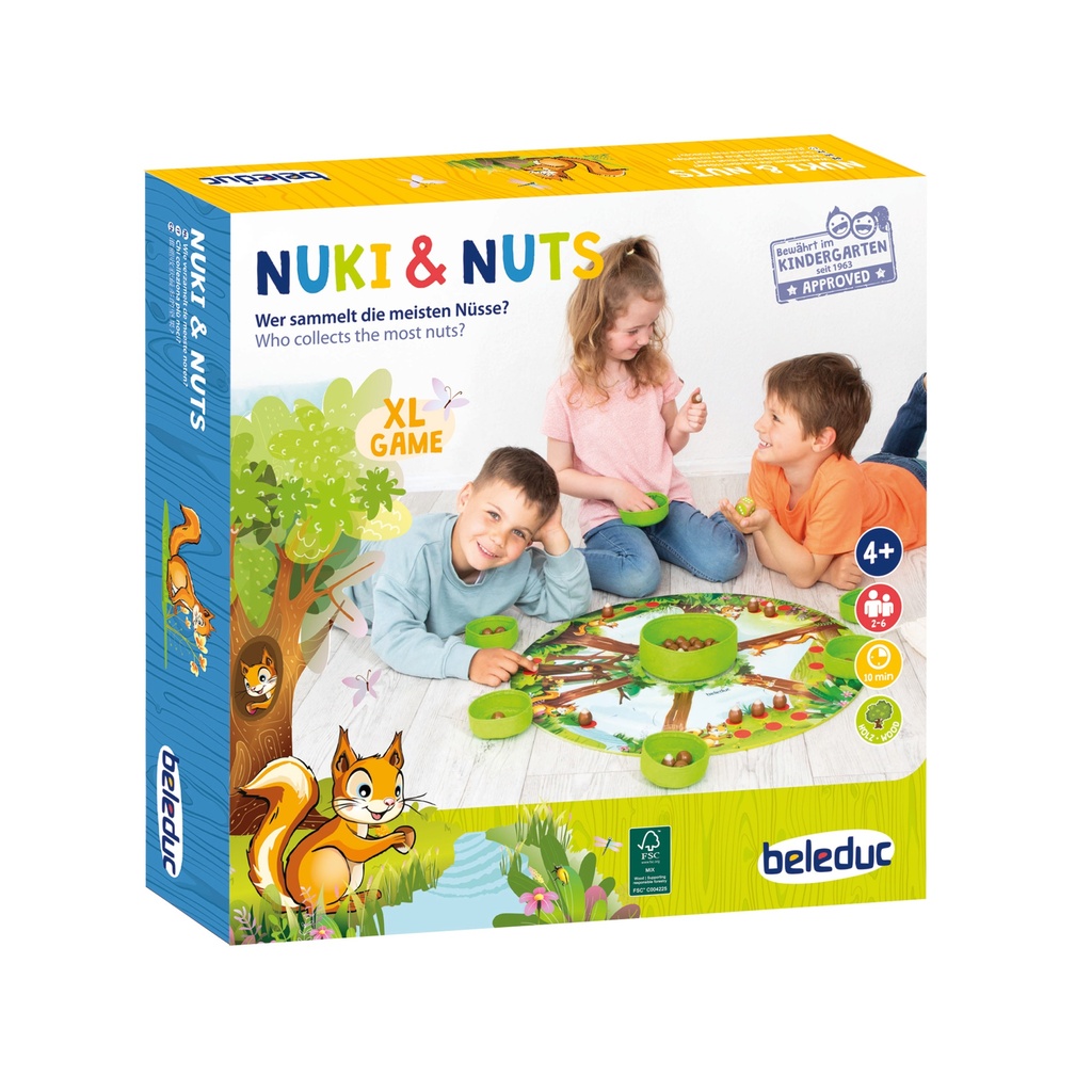 XL Spiel - Nuki & Nuts