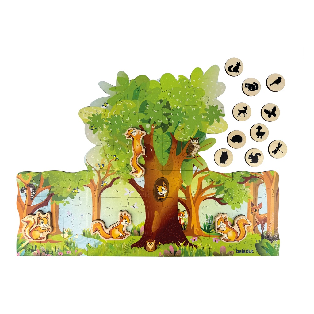 XXL - Puzzle - Nuki & Friends