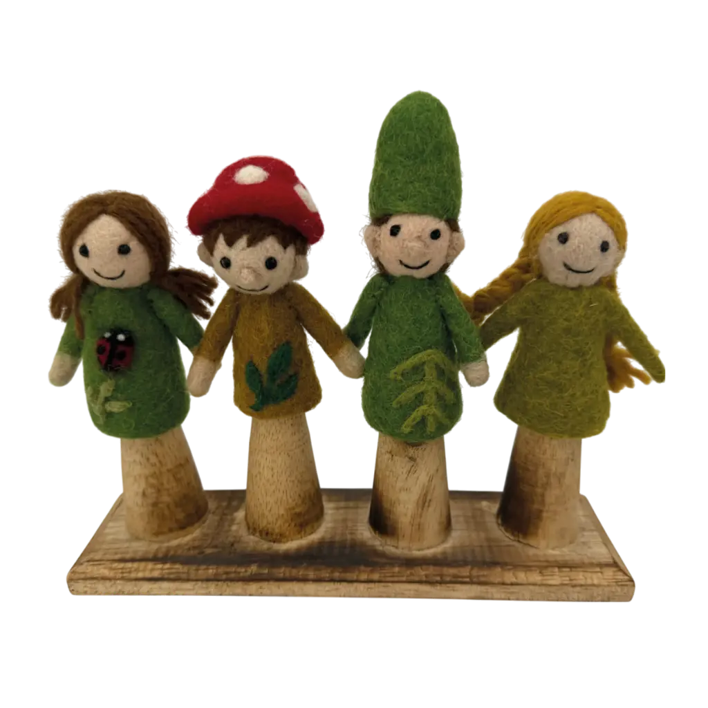 Fingerpuppen - Wald Freunde