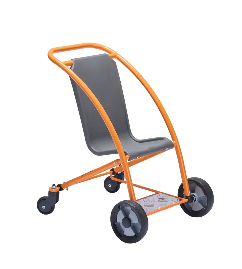 Buggy aktiv mit schwenkbaren Hinterrädern