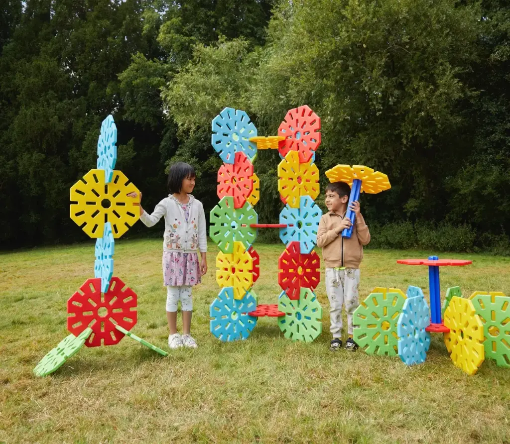 XXL Bau-Achtecke - 42 Teile