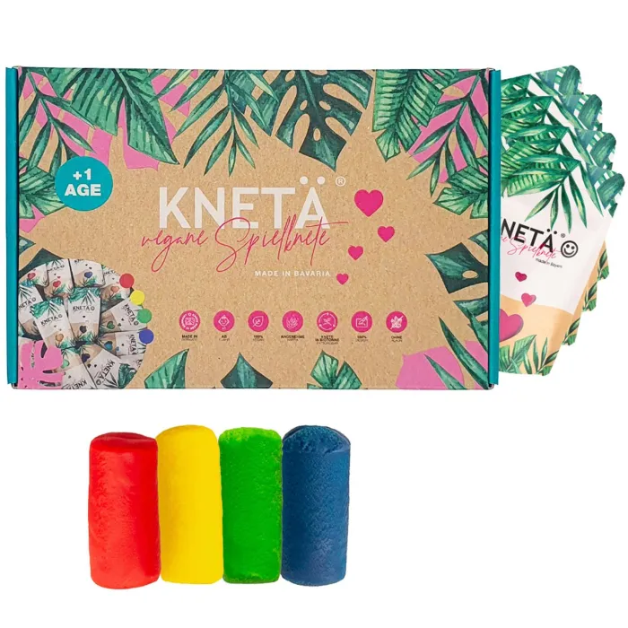 Vegane Knete - 4er Set