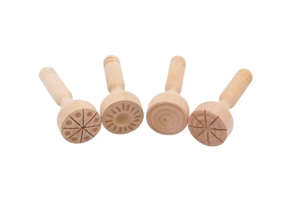 Knetstempel 4er Set