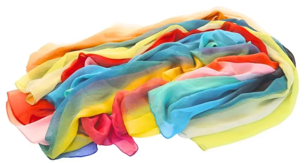 Chiffon-Tücher - 5er Set