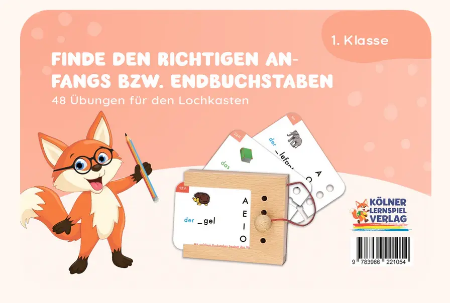 LK - Finde den richtigen Anfangs- und Endbuchstaben