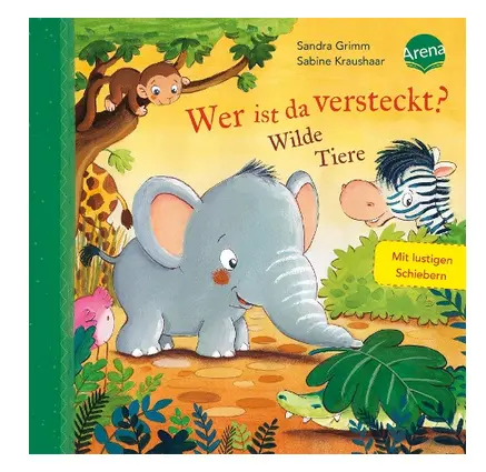 Wer ist da versteckt? Wilde Tiere 