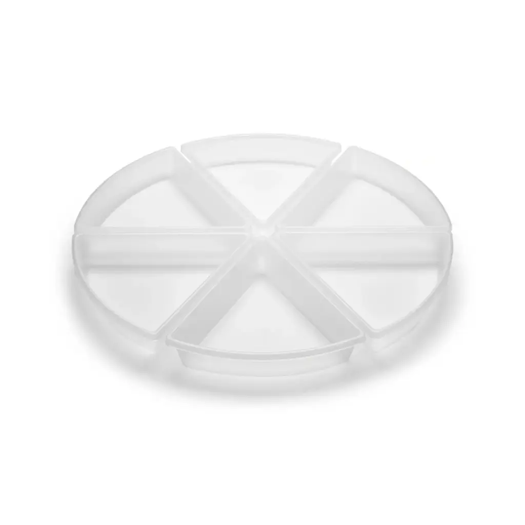 Sensorik Trennschalen 6er Set transparent