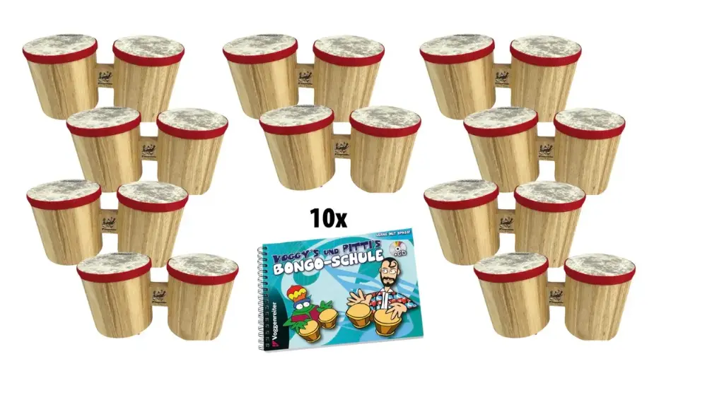 Bongo 10er Set