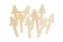 Bastelstäbchen - Tannenbäume 10er Set