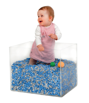 [106086] TheraBeans 30kg Komplettset m. Acrylbox°*°*