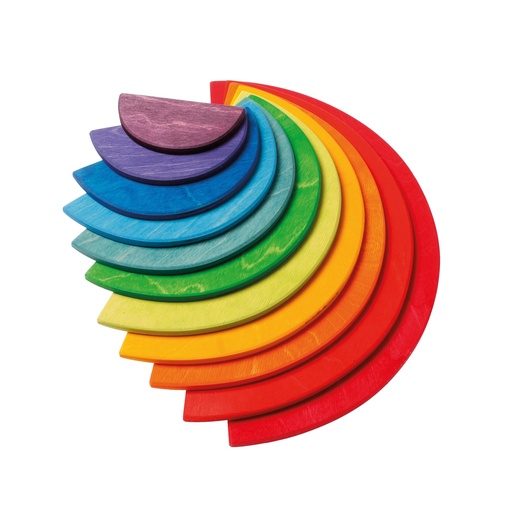 [103091] Regenbogen - Halbkreise - 11 Teile
