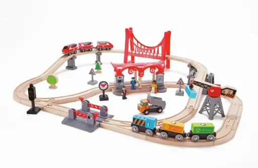 [103573] Eisenbahn-Set "Verkehrsreiche Stadt"