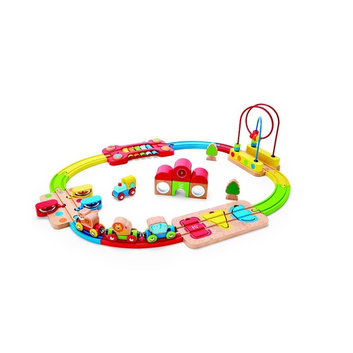 [101011] Regenbogen-Puzzle Eisenbahnset