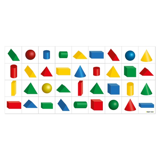 [104221] Bee-Bot® & Blue-Bot® Matte - Geometrie
