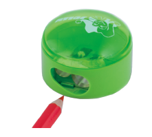 [113158] SHARPY TWIN Duo Dosenspitzer NEON, farbl. sortiert, 4 er Set