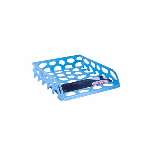 [115062] Super stabiler Aktenkorb Hellblau 4er Set