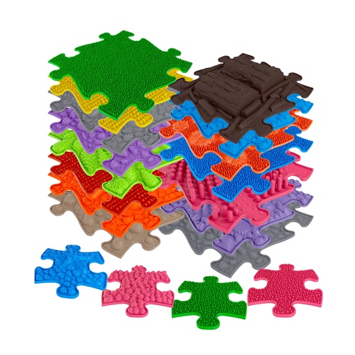 [106049] 3D Sensorik Matten - 15 + 4 Stück 