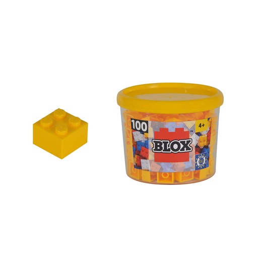 [103205] 4er Klemmbausteine - gelb