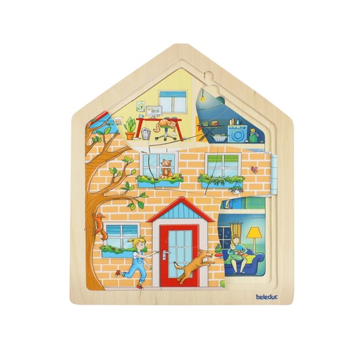 [104031A] Lagenpuzzle "Zuhause"