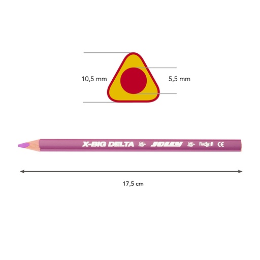 Jolly X-BIG Delta - Einzelfarben