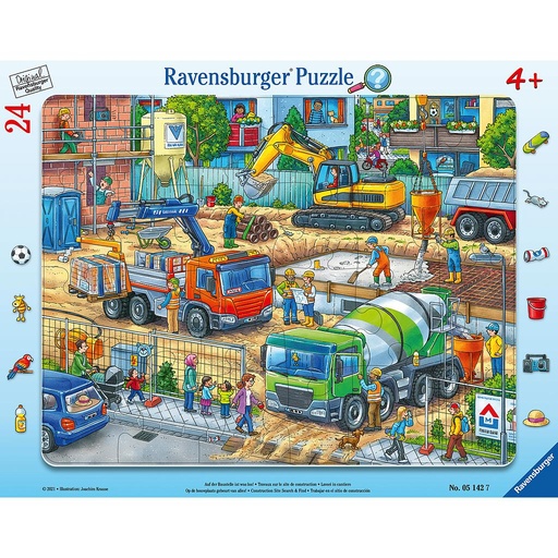 24 Teile Rahmenpuzzle