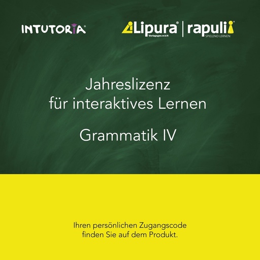 [3611S] Grammatik IV - Jahreslizenz