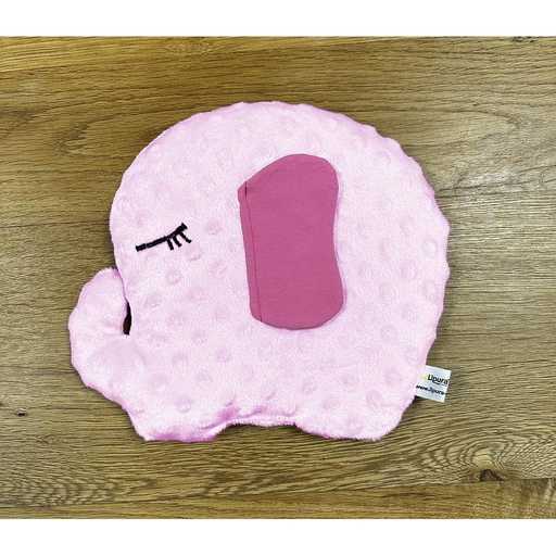 [102081] Beruhigungsfreund - Elefant rosa 1kg - Handmade in Austria