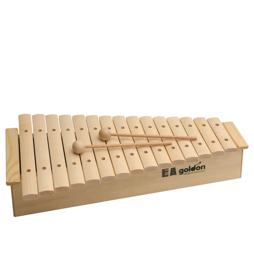 [106135] Xylophon, 15 Klangplatten, Ahorn