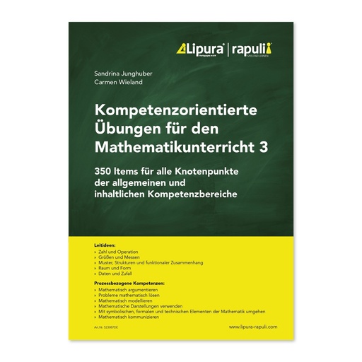 [523087DE] Kompetenzorientierte Übungen für den Mathematikunterricht 3 - Deutscher Lehrplan