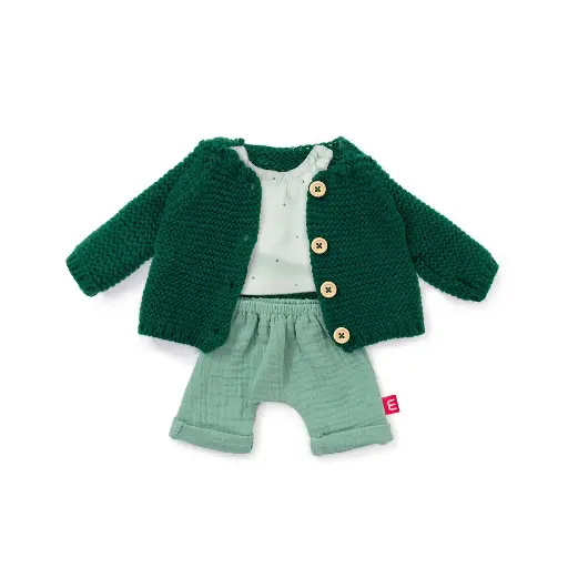 [105197] Puppenkleidung: Jacke, Hose & Shirt