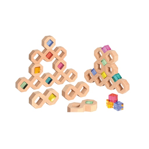 [103370] Holzbaukasten Wabe