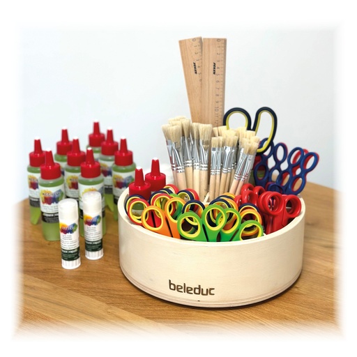 [AK108] Dreh-Sortierschale "Basteln" - befüllt