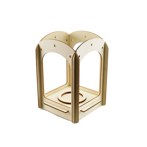 [W113327] Laterne aus Holz