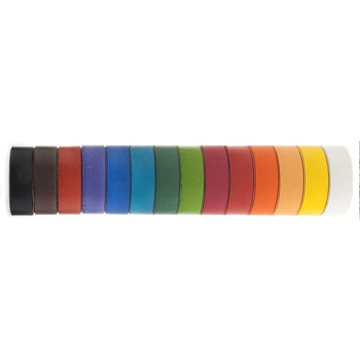 [113339] Tempera Blöcke - Ø 55 mm, 14 Farben