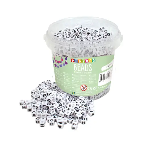 [113352] Buchstabenwürfel - weiß